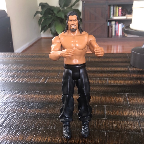 Mattel Toys Mattel Wwe The Great Khali Wrestling Figure Poshmark